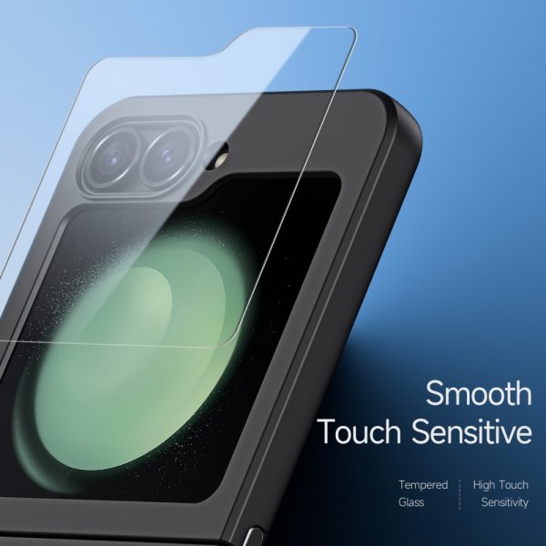 Dux Ducis Samsung Galaxy Z Flip 6/Flip 7 FE Aimo Series -kuori, musta