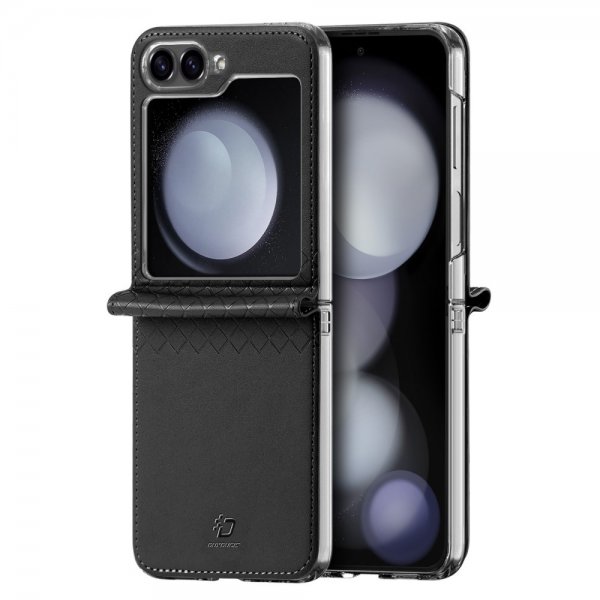 Dux Ducis Samsung Galaxy Z Flip 6/Flip 7 FE suojakuori Bril Series musta