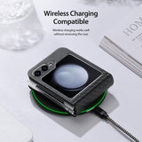 Dux Ducis Samsung Galaxy Z Flip 6/Flip 7 FE suojakuori Bril Series musta