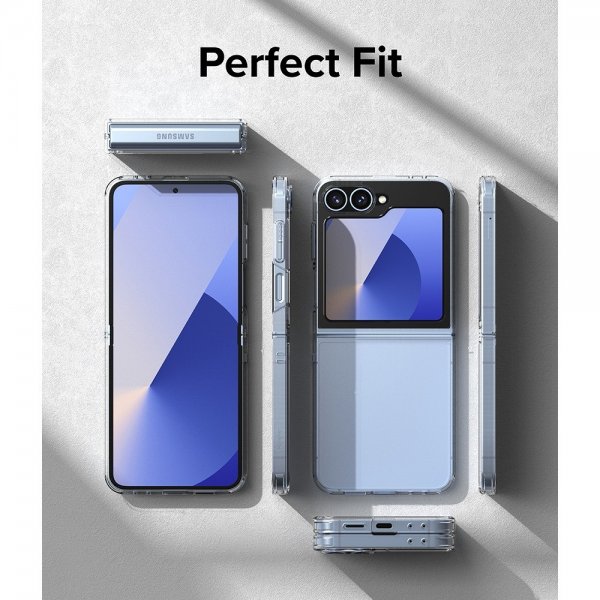 Ringke Samsung Galaxy Z Flip 6/Flip 7 FE Kuori Fusion Transparent