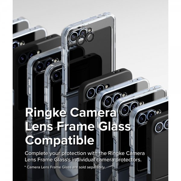 Ringke Samsung Galaxy Z Flip 6/Flip 7 FE Kuori Fusion Transparent