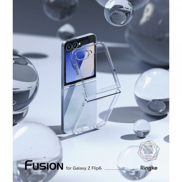 Ringke Samsung Galaxy Z Flip 6/Flip 7 FE Kuori Fusion Transparent