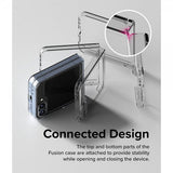 Ringke Samsung Galaxy Z Flip 6/Flip 7 FE Kuori Fusion Transparent
