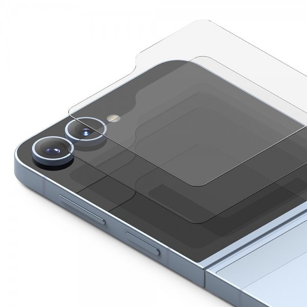 Ringke Samsung Galaxy Z Flip 6/Flip 7 FE Näytönsuoja Cover Display Protector Glass 2-pakkaus