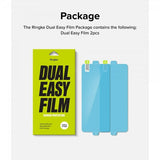 Ringke Samsung Galaxy Z Flip 6/Flip 7 FE -näytönsuoja, Dual Easy Film, 2-pakkaus