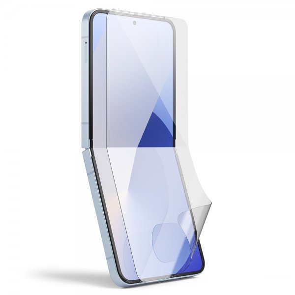Ringke Samsung Galaxy Z Flip 6/Flip 7 FE -näytönsuoja, Dual Easy Film, 2-pakkaus