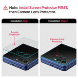 Spigen Samsung Galaxy Z Flip 7 Kamerasuojus GLAS.tR EZ Fit Optik Pro 2-pakkaus