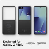 Spigen Samsung Galaxy Z Flip 7 Kuori Air Skin Aramid Musta