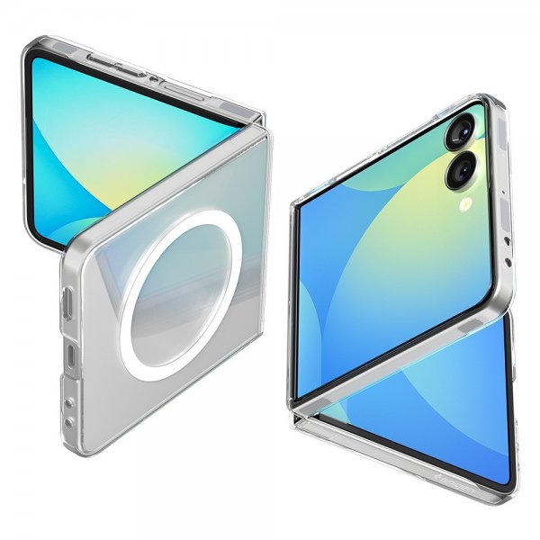 Spigen Samsung Galaxy Z Flip 7 Kuori Air Skin Mag Läpinäkyvä
