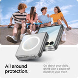 Spigen Samsung Galaxy Z Flip 7 Kuori Air Skin Mag Läpinäkyvä