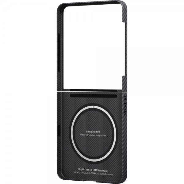 Pitaka Samsung Galaxy Z Flip 7 Kuori Edge Black/Grey Twill