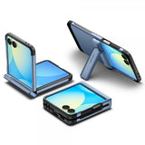 Spigen Samsung Galaxy Z Flip 7 -suojakuori, Tough Armor Pro MagFit, Sierra Blue