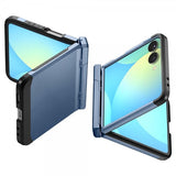 Spigen Samsung Galaxy Z Flip 7 -suojakuori, Tough Armor Pro MagFit, Sierra Blue