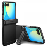 Spigen Samsung Galaxy Z Flip 7 Kuori Tough Armor Pro MagFit Musta