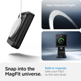 Spigen Samsung Galaxy Z Flip 7 Kuori Tough Armor Pro MagFit Musta