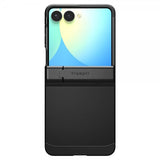 Spigen Samsung Galaxy Z Flip 7 Kuori Tough Armor Pro MagFit Musta
