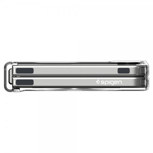 Spigen Samsung Galaxy Z Flip 7 Kuori Ultra Hybrid Pro MagFit Kirkas Valkoinen
