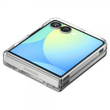 Spigen Samsung Galaxy Z Flip 7 Kuori Ultra Hybrid Pro MagFit Kirkas Valkoinen