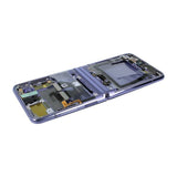 Samsung Galaxy Z Flip Näyttö LCD-näytöllä Alkuperäinen - Violetti