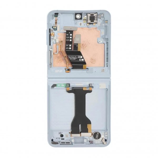 Samsung Galaxy Z Flip6 LCD-näyttö Alkuperäinen - Sininen