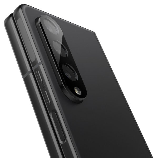 Spigen Samsung Galaxy Z Fold 4 Kameran suojalasi Glas.tR Optik 2-pakkaus, musta