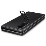 Spigen Samsung Galaxy Z Fold 4 Kameran suojalasi Glas.tR Optik 2-pakkaus, musta