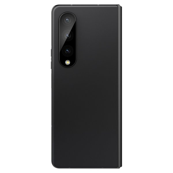 Spigen Samsung Galaxy Z Fold 4 Kameran suojalasi Glas.tR Optik 2-pakkaus, musta