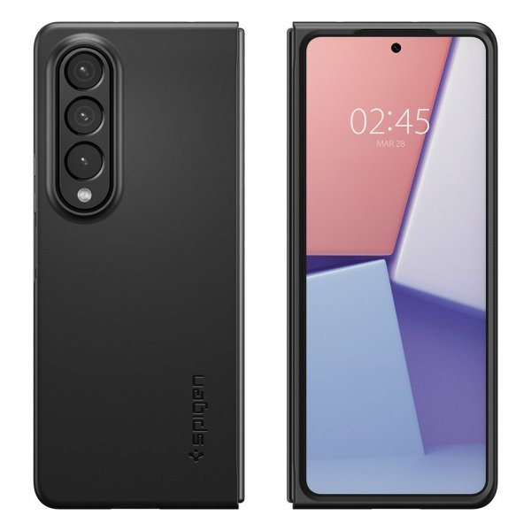 Spigen Samsung Galaxy Z Fold 4 AirSkin -suojakuori, musta