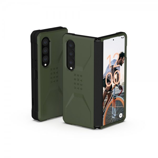 Urban Armor Gear (UAG) Samsung Galaxy Z Fold 4 Suojakuori Civilian Olive Drab