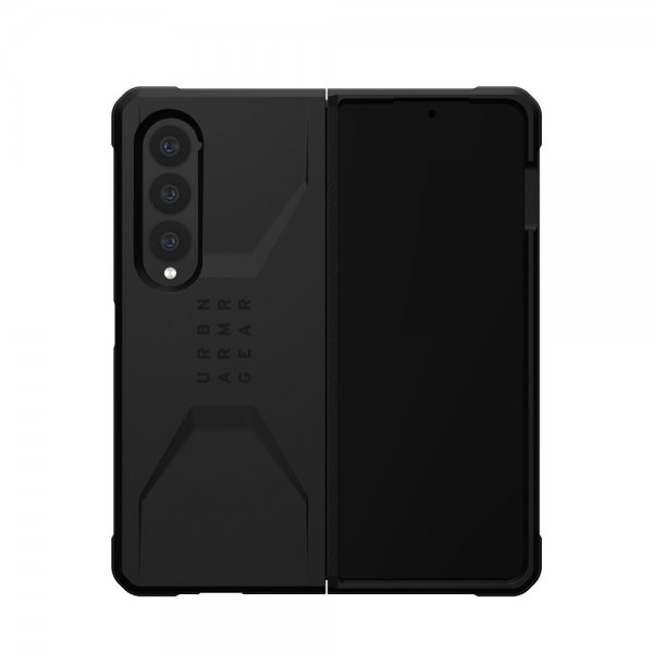 Urban Armor Gear (UAG) Samsung Galaxy Z Fold 4 Suojakuori Civilian Musta