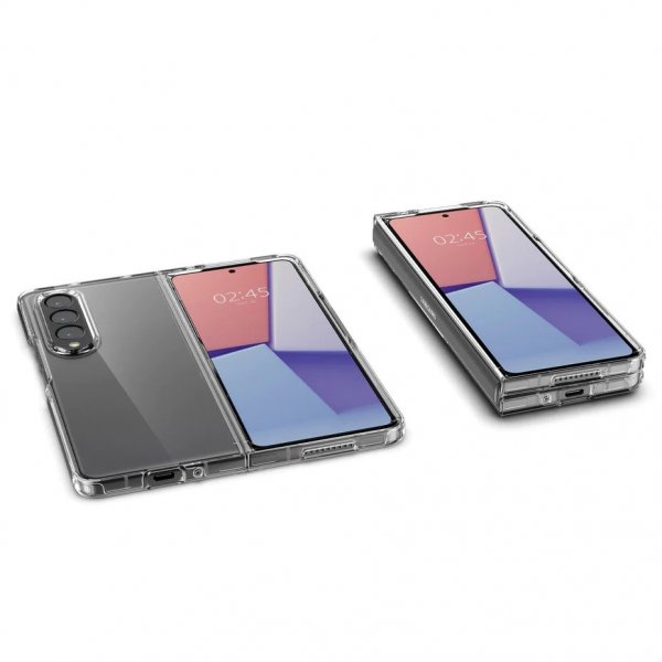 Spigen Samsung Galaxy Z Fold 4 Suojakuori Crystal Hybrid Crystal Clear