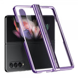 Samsung Galaxy Z Fold 4 Kuori Plated Edge Violetti