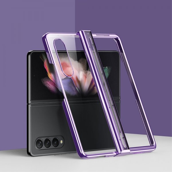 Samsung Galaxy Z Fold 4 Kuori Plated Edge Violetti