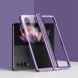 Samsung Galaxy Z Fold 4 Kuori Plated Edge Violetti