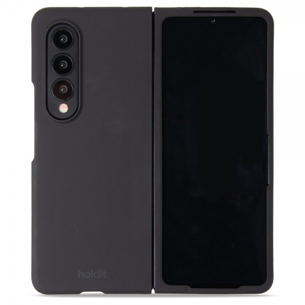 holdit Samsung Galaxy Z Fold 4 Kuori Slim Case Musta