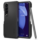 Spigen Samsung Galaxy Z Fold 4 Kuori Thin Fit P Musta