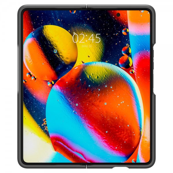 Spigen Samsung Galaxy Z Fold 4 Suojakuori Tough Armor Musta