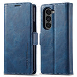 Lc.Imeeke Samsung Galaxy Z Fold 5 Kotelo Korttipaikalla Flip Sininen