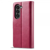 Lc.Imeeke Samsung Galaxy Z Fold 5 Kotelo Korttipaikalla Magenta