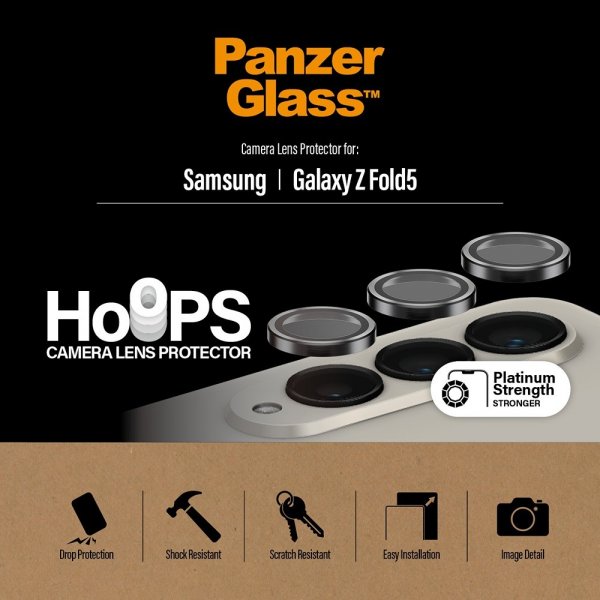 PanzerGlass Samsung Galaxy Z Fold 5 Kamerasuojus Hoops