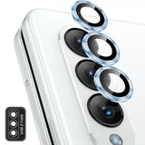 Enkay Samsung Galaxy Z Fold 5 -kamerasuojus karkaistua lasia ja alumiinia, sininen