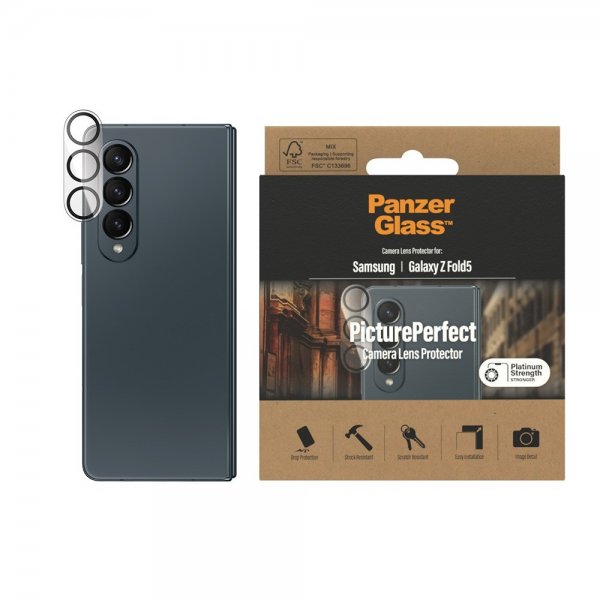 PanzerGlass Samsung Galaxy Z Fold 5 -kamerasuojus PicturePerfect