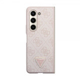 Guess Samsung Galaxy Z Fold 5 -kuoret 4G Metal Triangle Strass Pink
