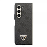 Arvaa Samsung Galaxy Z Fold 5 Kuori 4G Metallinen Kolmio Strassikivi Musta