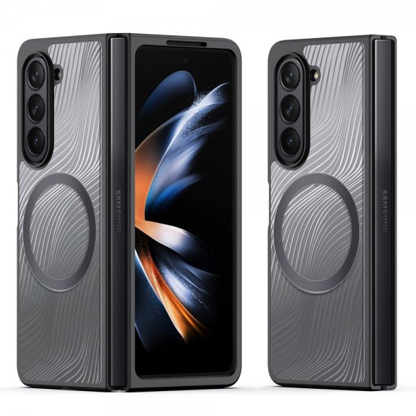 Dux Ducis Samsung Galaxy Z Fold 5 -kuori Aimo Series MagSafe Musta