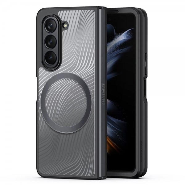 Dux Ducis Samsung Galaxy Z Fold 5 -kuori Aimo Series MagSafe Musta