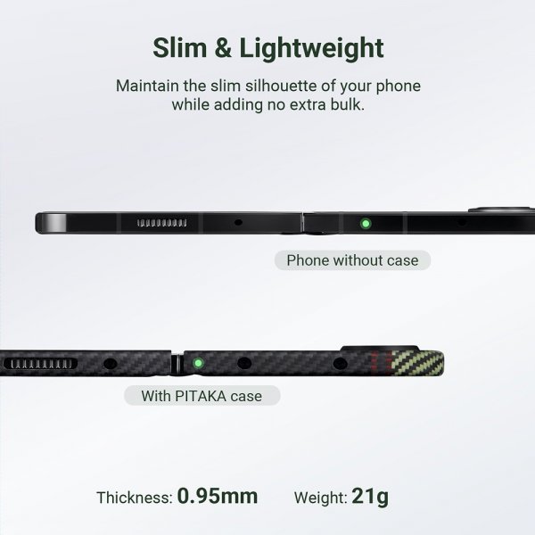 Pitaka Samsung Galaxy Z Fold 5 Air Case Overture -suojakuori