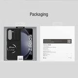 Nillkin Samsung Galaxy Z Fold 5 -suojakuori CamShield Silky, sininen