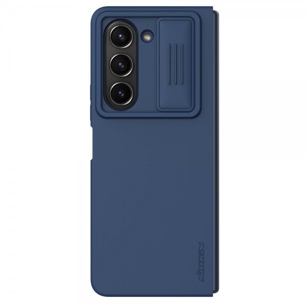Nillkin Samsung Galaxy Z Fold 5 -suojakuori CamShield Silky, sininen