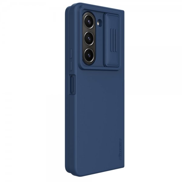 Nillkin Samsung Galaxy Z Fold 5 -suojakuori CamShield Silky, sininen